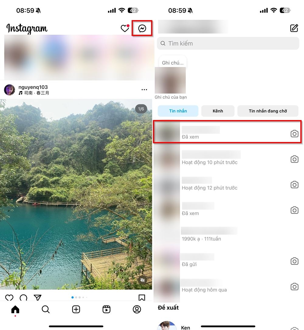 Cách tắt thông báo đã đọc với một người cụ thể trên Instagram 1