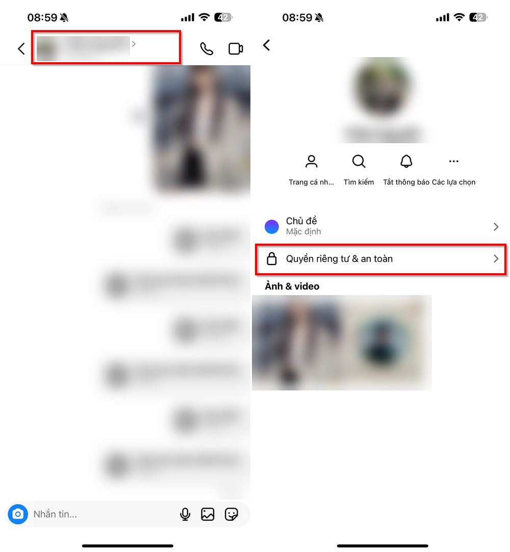 Cách tắt thông báo đã đọc với một người cụ thể trên Instagram 2
