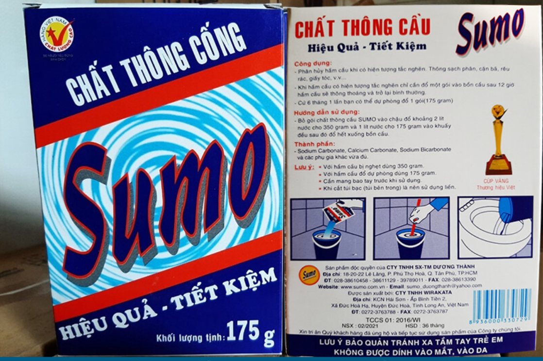 Bột thông cống ảnh 3