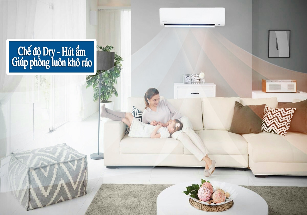 Chế độ hút ẩm điều hòa ảnh 3