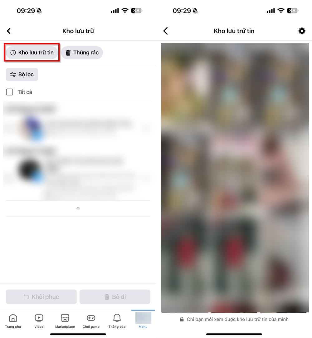 Cách khắc phục tình trạng tin nổi bật trên Facebook bị mất 3