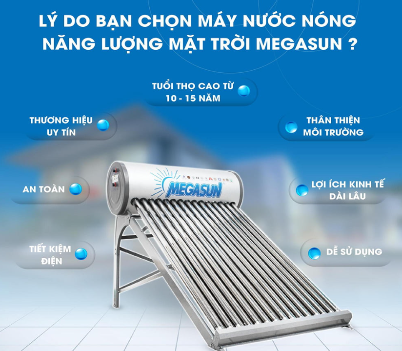 Máy nước nóng năng lượng mặt trời ảnh 6