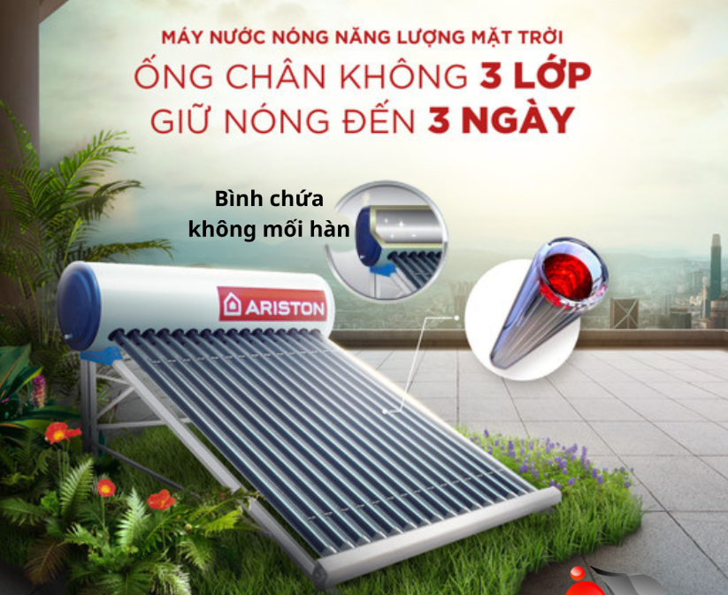 Máy nước nóng năng lượng mặt trời ảnh 7