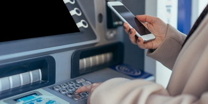 Rút tiền qua ATM QR Code