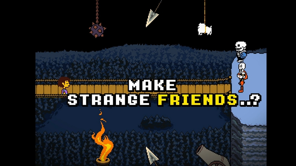 Giao diện game Undertale