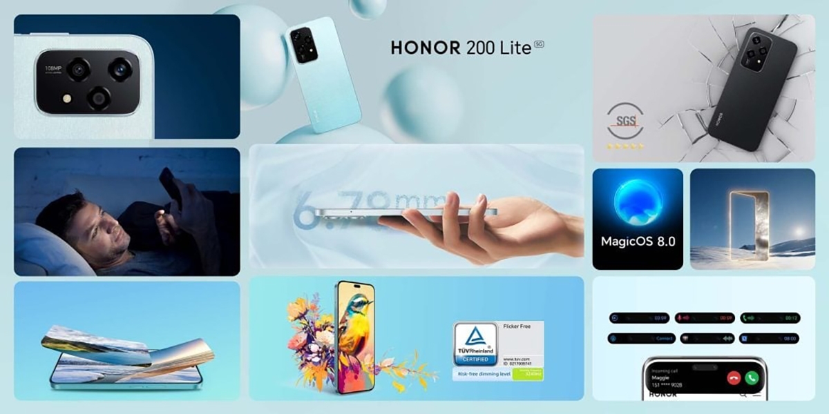 HONOR 200 Lite 5G ra mắt (ảnh 2)