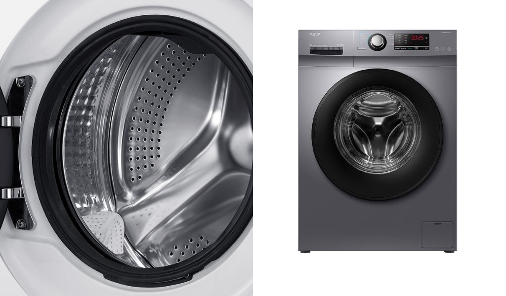Công nghệ giặt Smart Dual Spray trên máy giặt Aqua là gì? Những tính năng khác của máy giặt Aqua 4