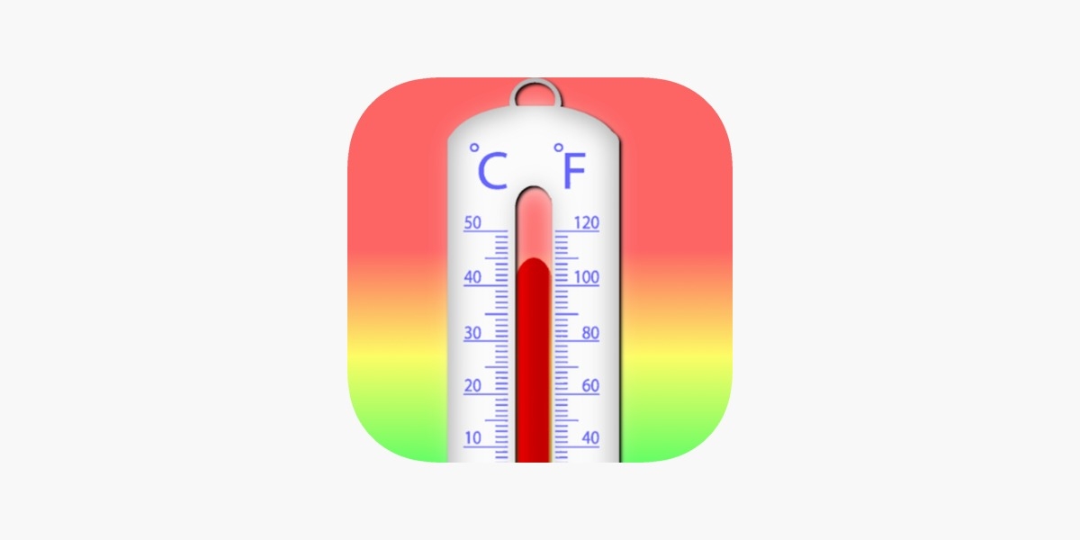 cách xem nhiệt độ phòng trên iphone bằng app nhiệt kế - nhiệt độ bên ngoài