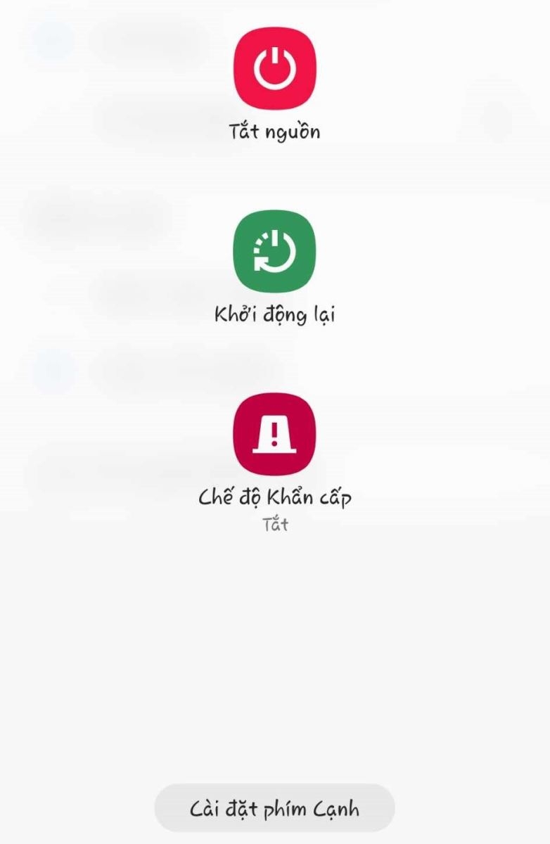 Cách reset Samsung bằng phím cứng hình 2