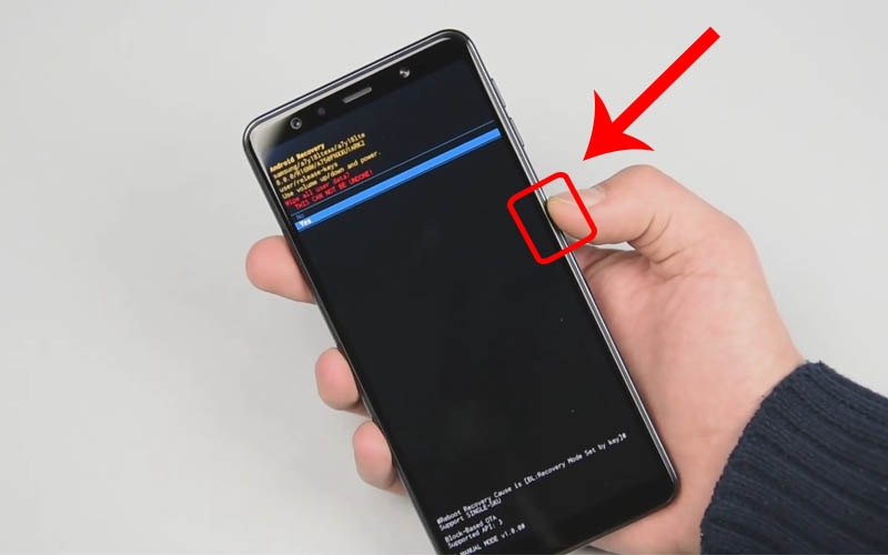Cách reset Samsung bằng phím cứng hình 8