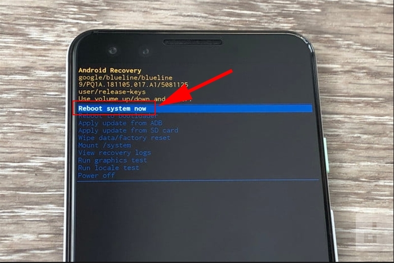 Cách reset Samsung bằng phím cứng hình 9