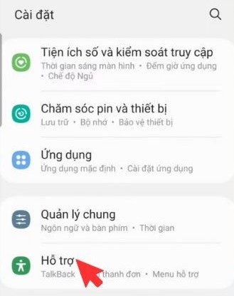 Cách tắt quyền trợ năng trên Samsung hình 3