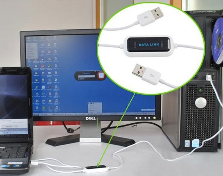Truyền dữ liệu giữa 2 máy tính bằng cáp USB hình 5