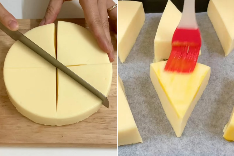làm bánh từ trứng và sữa tươi 6