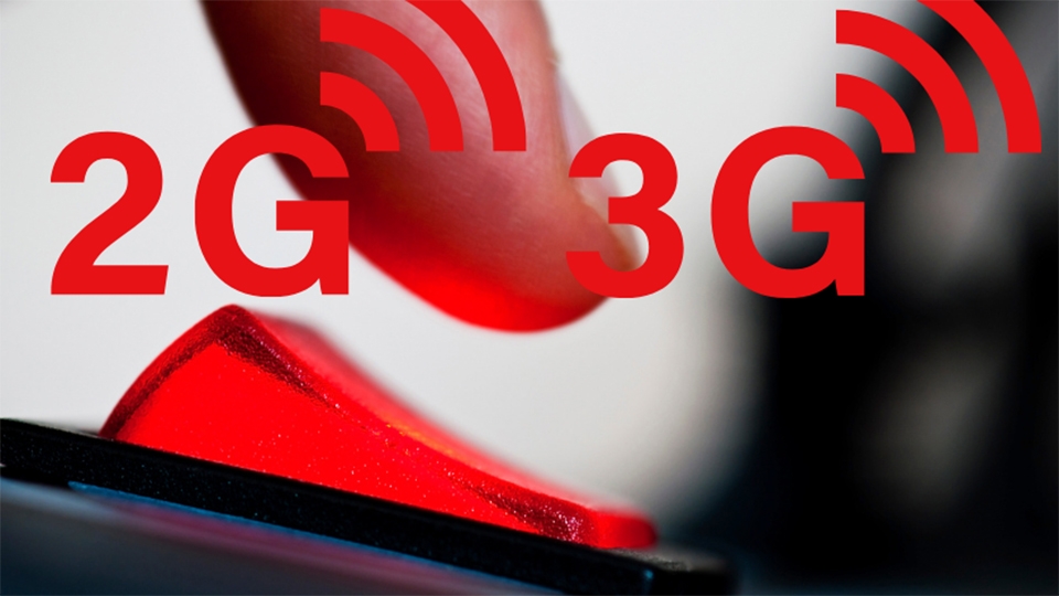 Mạng 2G hiện nay đã lỗi thời