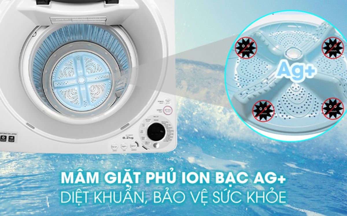 Mâm giặt phủ bạc Ag+ (ảnh 5)
