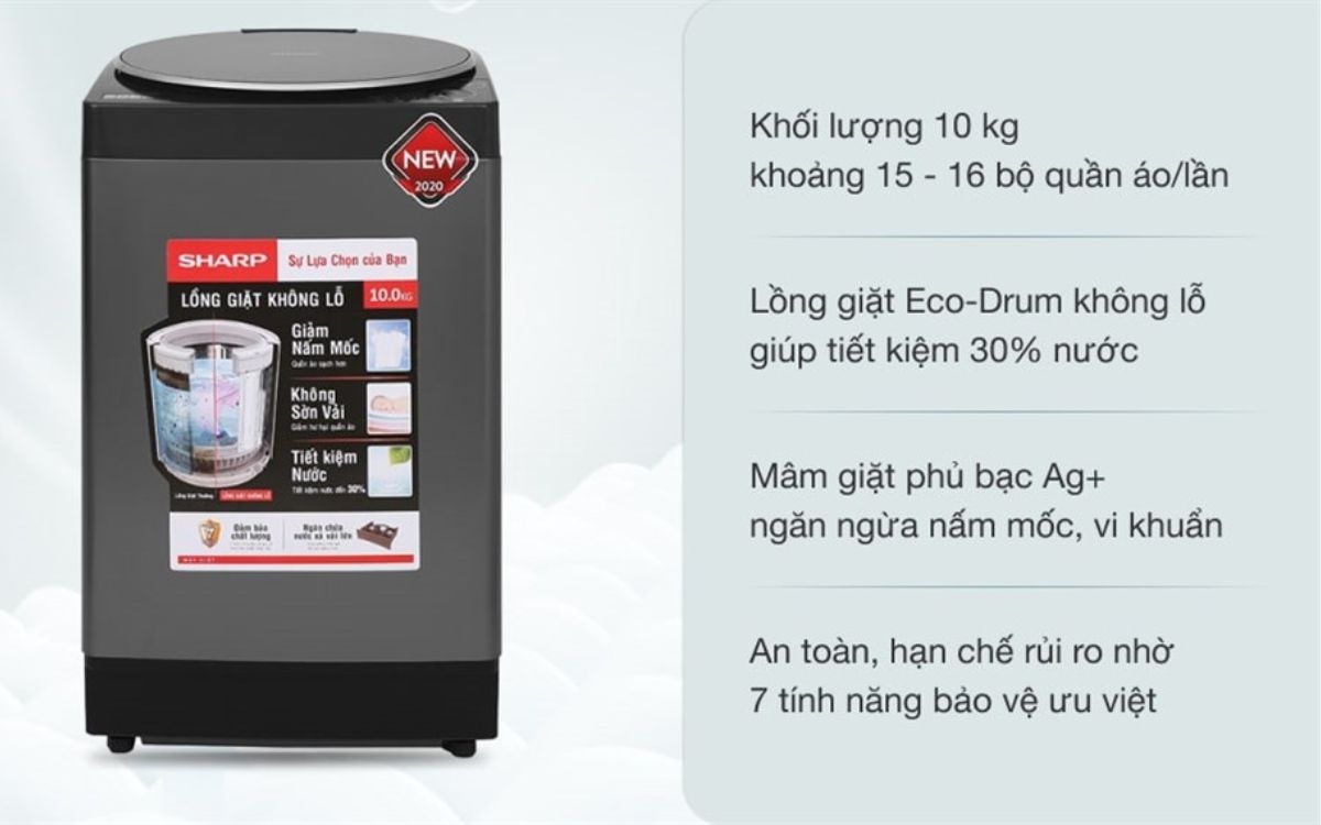 Mâm giặt phủ bạc Ag+ (ảnh 8)