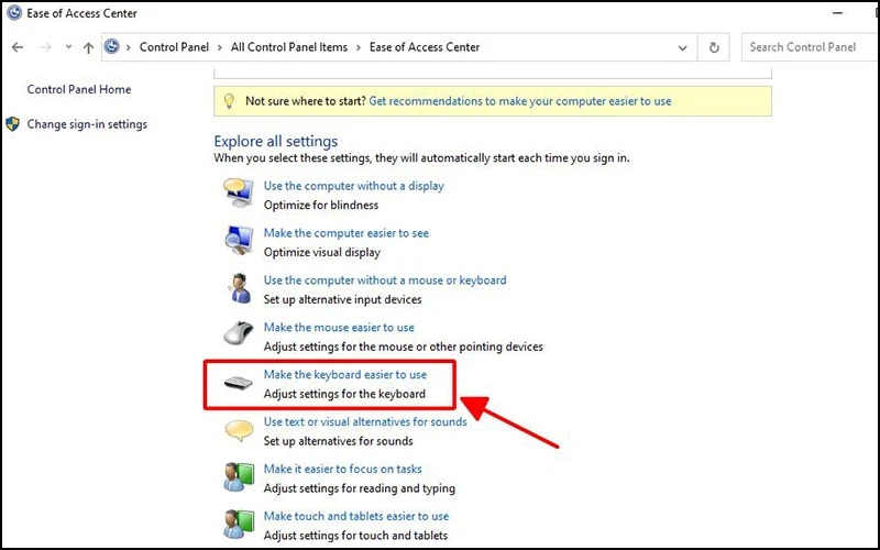 vô hiệu hóa bàn phím laptop (ảnh 10)