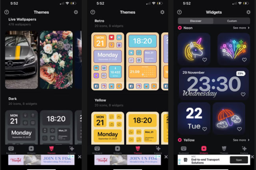 app thay đổi giao diện iphone miễn phí 12