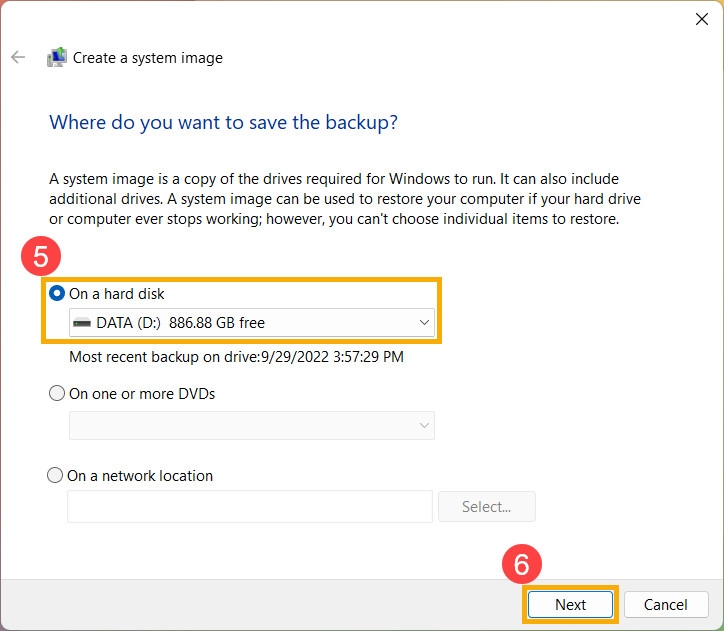 Chia sẻ cách backup dữ liệu Win 11 - hình 22