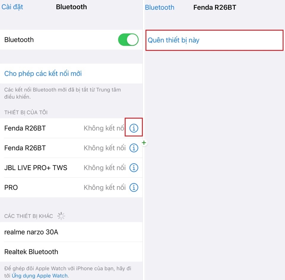 Tai nghe AirPods hết pin mỗi bên không đều 5