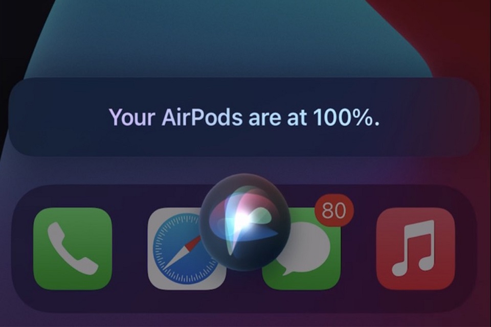 Tai nghe AirPods hết pin mỗi bên không đều 7