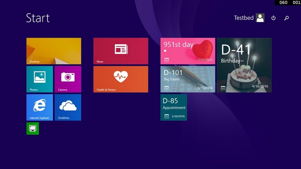 Đếm ngược ngày tháng cùng D-Day countdown Lite with Live Tile