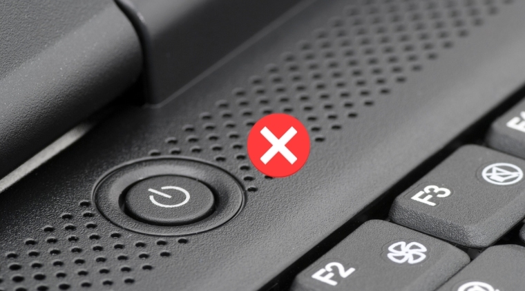 Nút nguồn laptop bị liệt hình 1