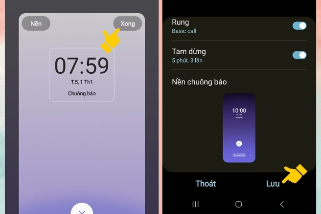 Cách thay đổi hình nền báo thức cho Samsung (hình 5)