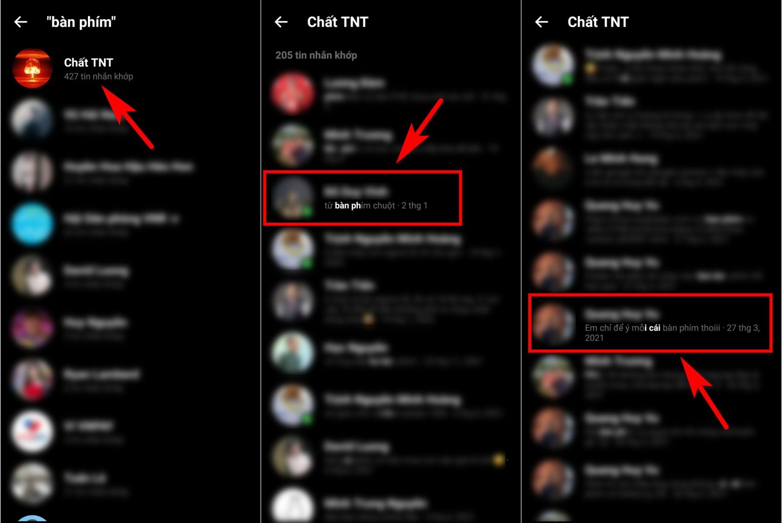 xem lại tin nhắn cũ trên Messenger 3