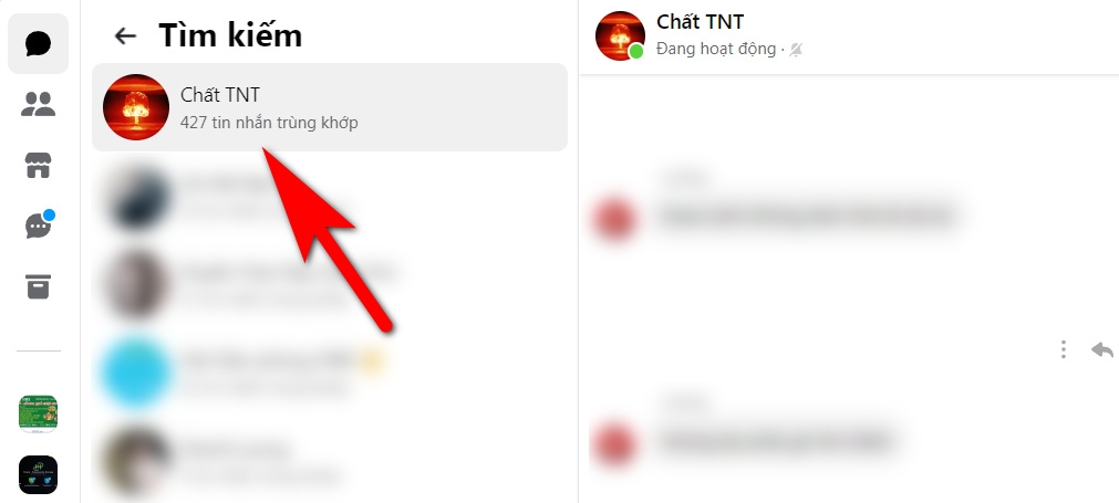 xem lại tin nhắn cũ trên Messenger 9