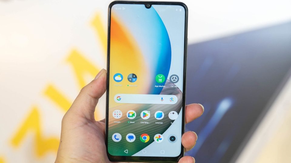 Màn hình của Realme C53 có kích thước khá lớn