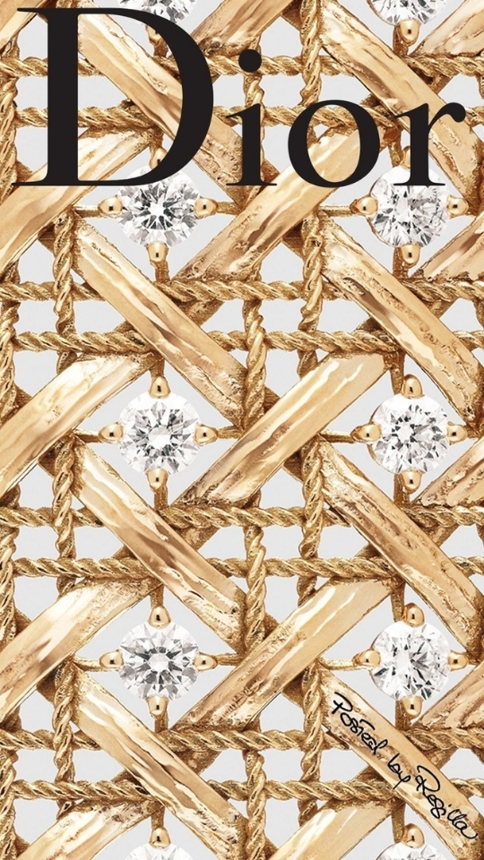Hình nền logo Dior cho iPhone (hình 4)