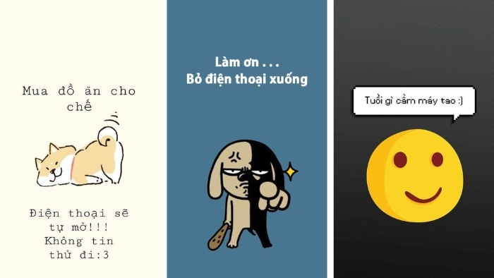 Lợi ích khi dùng hình nền bỏ điện thoại tao xuống là gì?