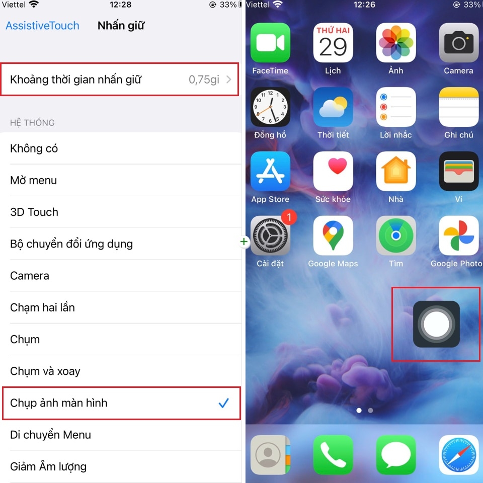 Cách chụp màn hình iPhone 7, iPhone 7 Plus 4