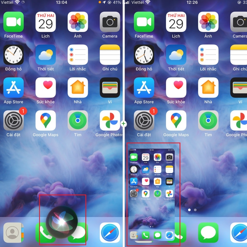 Cách chụp màn hình iPhone 7, iPhone 7 Plus 5