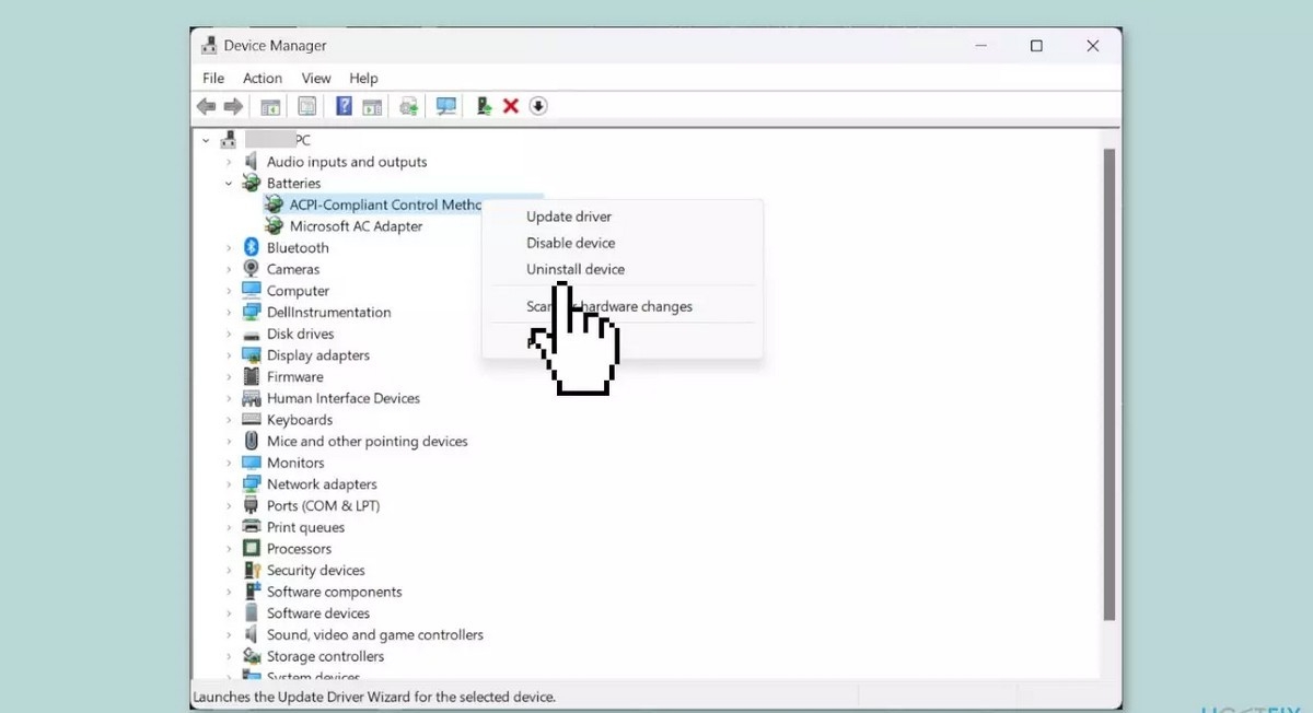 lỗi laptop sạc pin không lên phần trăm win 10 - hình 9