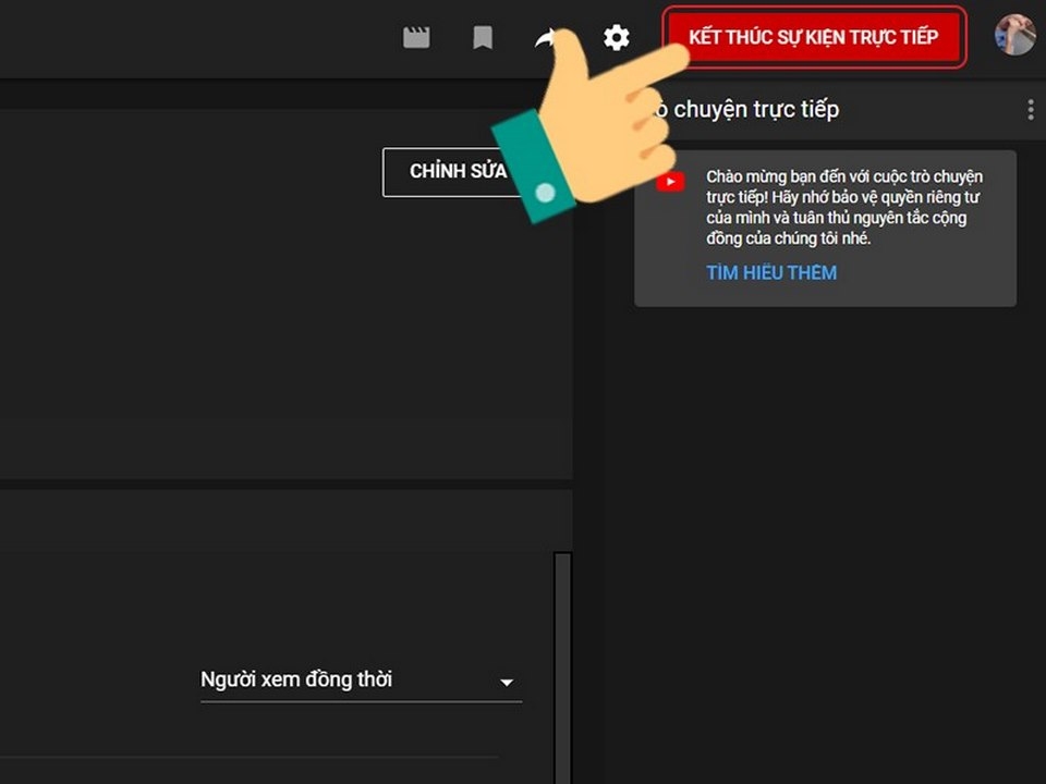Lựa chọn các tính năng khác