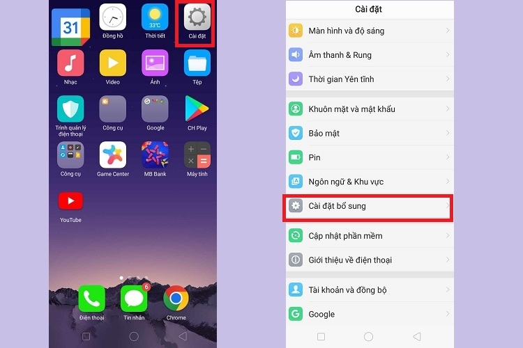 Cách cài định vị giữa 2 điện thoại OPPO (Hình 2)
