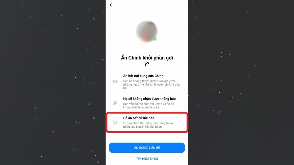 Danh sách gợi ý trên Messenger có ý nghĩa gì (ảnh 5)