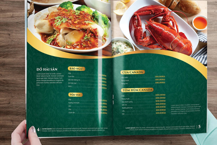 Gợi ý các mẫu background menu cho nhà hàng ăn uống hiện đại và bắt mắt nhất 2024 - hình 1