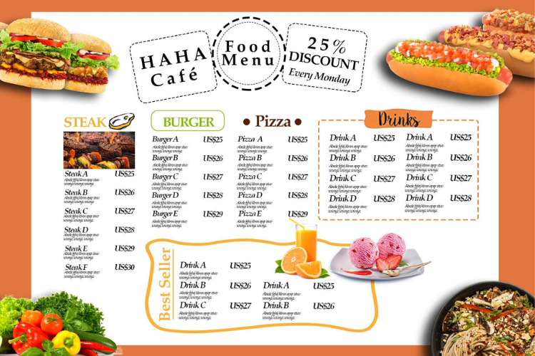 Gợi ý các mẫu background menu cho nhà hàng ăn uống hiện đại và bắt mắt nhất 2024 - hình 5