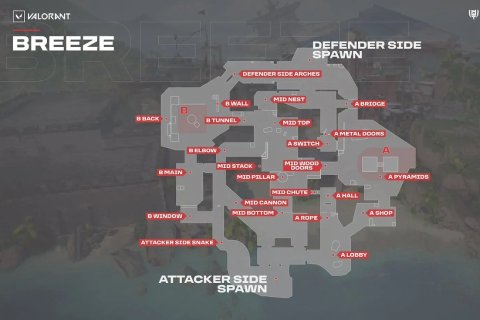 Tổng quan bản đồ Breeze