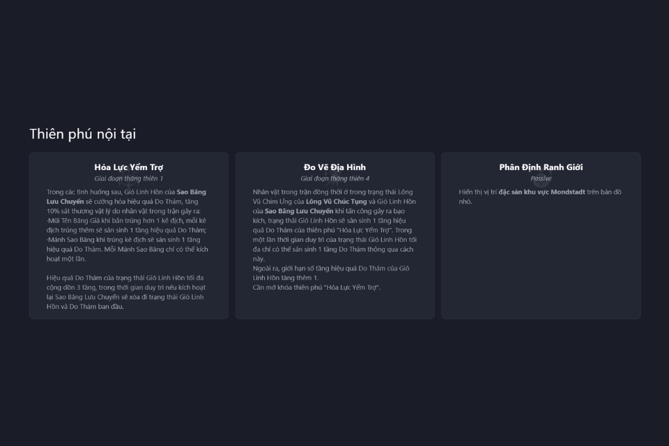 Thiên phú nội tại của Mika