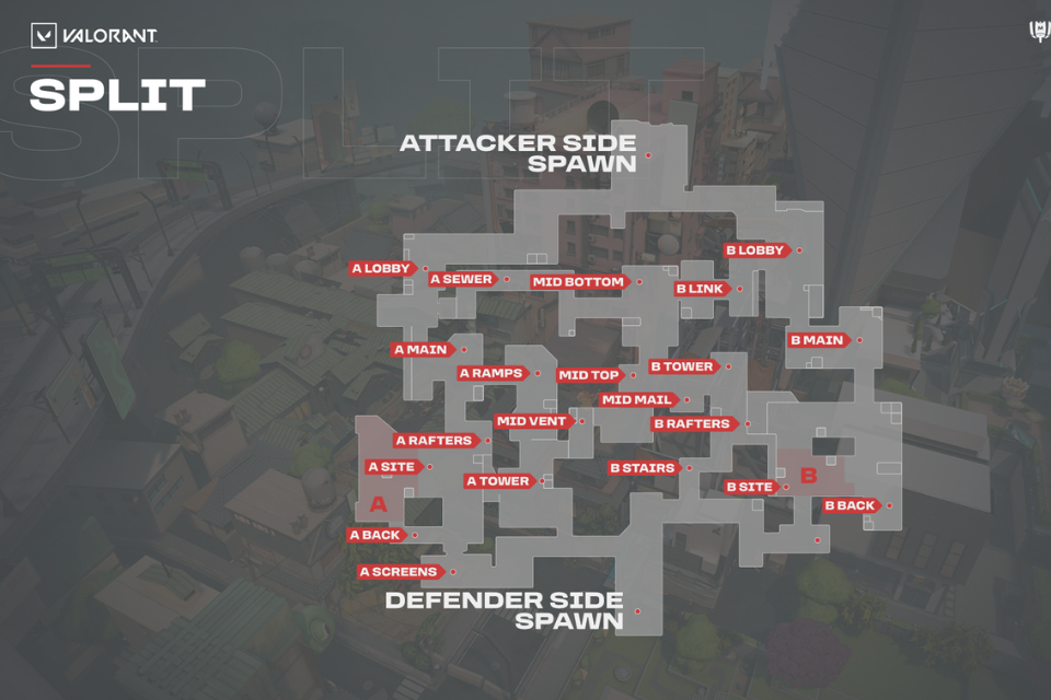 Thiết kế bản đồ Split