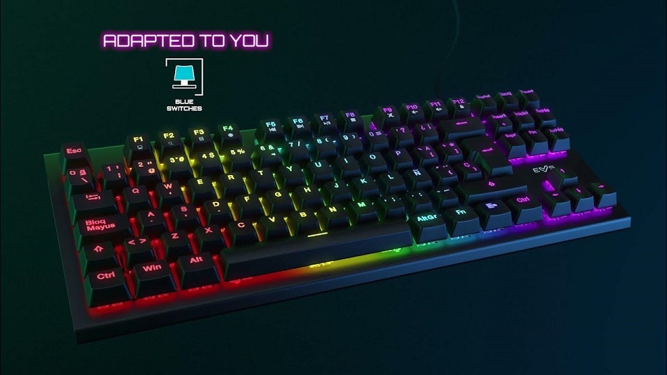 Đèn nền đóng vai trò quan trọng trong việc làm nổi bật và tạo điểm nhấn cho bàn phím cơ custom