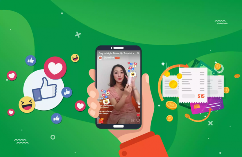 Người livestream có được sự tương tác và doanh thu từ việc chia sẻ livestream