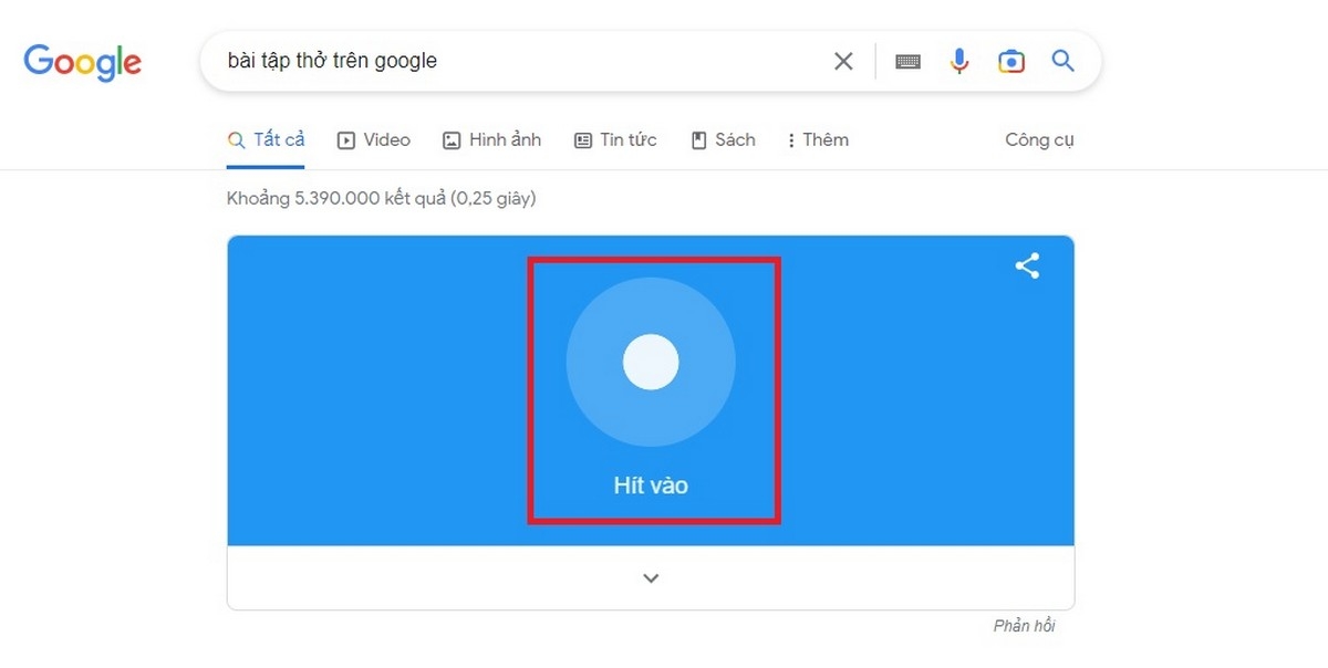 bài tập thở trên google - hình 3