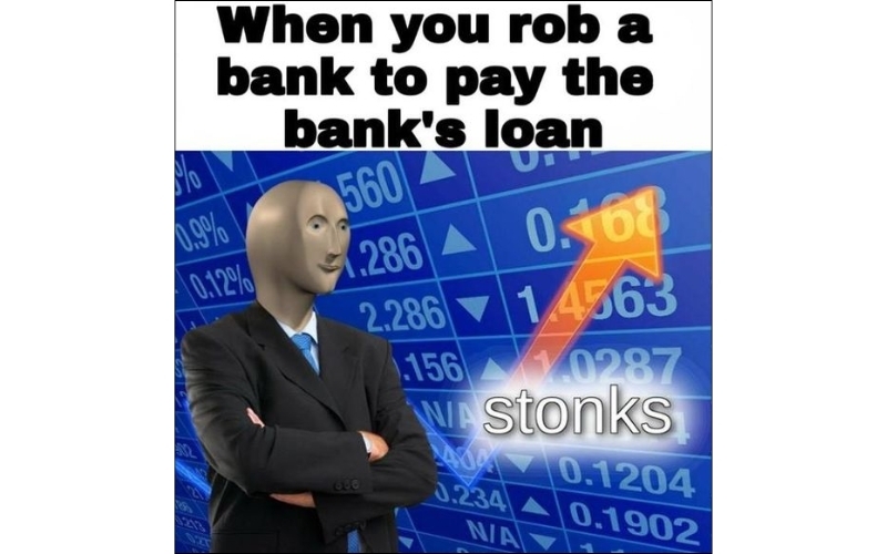 Tổng hợp một số stonk meme hài hước, thú vị 5