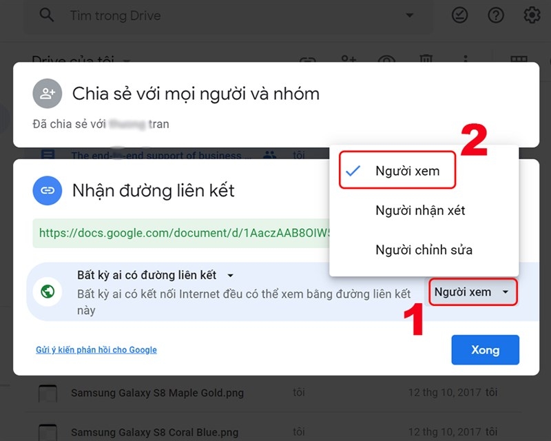 Mở quyền truy cập Google Drive trên điện thoại (Hình 3)